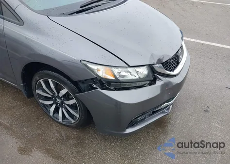 2015 Honda Civic Ex-L from USA, damaged, VIN 19XFB2F94FE039048